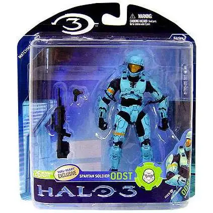 McFarlane Toys Halo 3 Series 2 Spartan Soldier ODST Exclusive Action Figure [Light Blue]