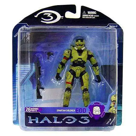 McFarlane Toys Halo 3 Series 2 Spartan Soldier EOD Action Figure [Olive]