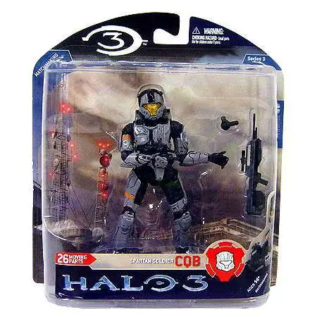 McFarlane Toys Halo 3 Series 1 Spartan Soldier CQB Exclusive 3