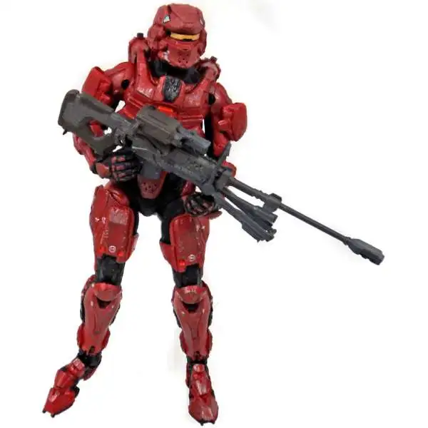 McFarlane Toys Halo 4 Series 1 Spartan Warrior Action Figure [Red, Loose]