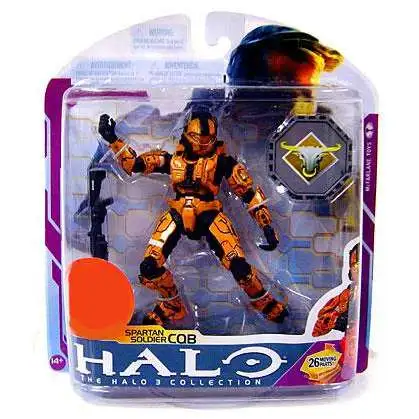 McFarlane Toys Halo 3 Series 6 Medal Edition Spartan Soldier CQB Exclusive Action Figure [Orange]