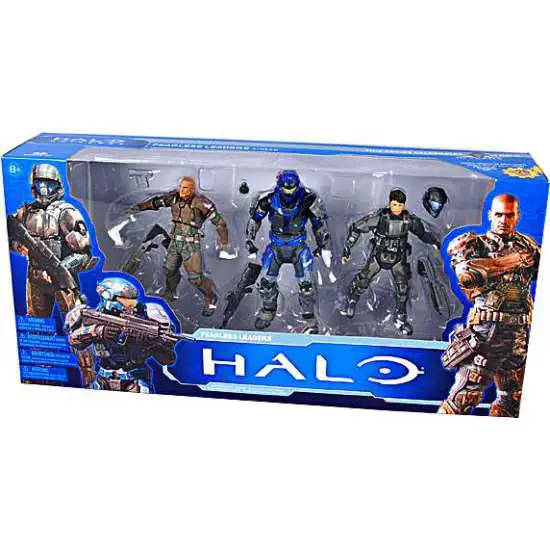 McFarlane Toys Halo 10th Anniversary Boxed Sets Fearless Leaders Action Figure 3-Pack
