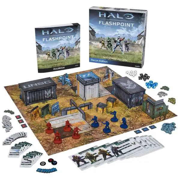 Halo: Flashpoint Tactical Miniatures Game Recon Edition Set