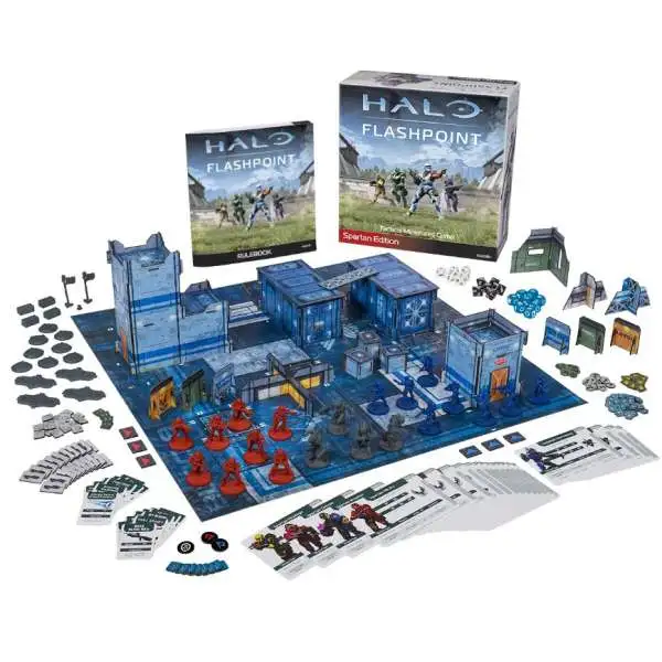 Halo: Flashpoint Tactical Miniatures Game Spartan Edition Set