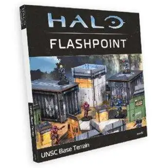 Halo: Flashpoint Tactical Miniatures Game UNSC Base Terrain Set (Pre-Order ships January)