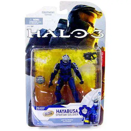 McFarlane Toys Halo 3 Series 4 Spartan Soldier Hayabusa Exclusive Action Figure [Blue]