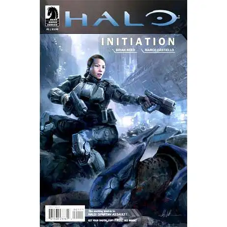 Halo Initiation #1 Comic Book [John Liberto cover]