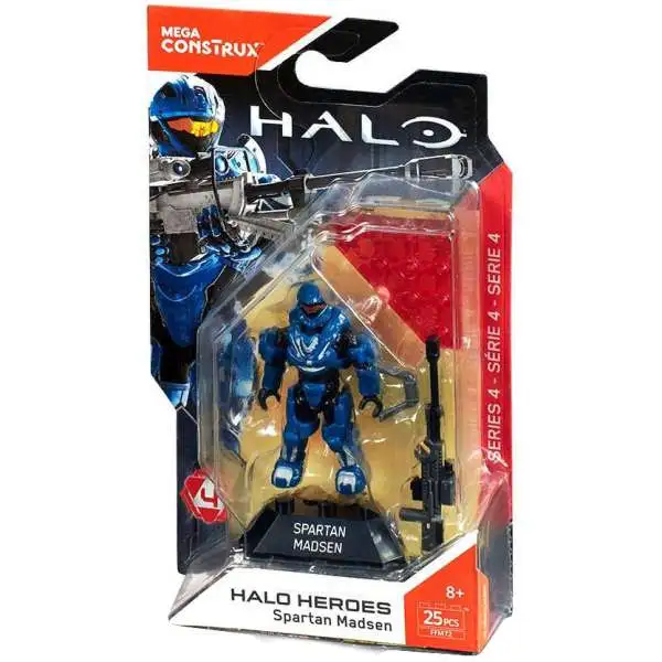 Halo Heroes Series 4 Spartan Madsen Mini Figure