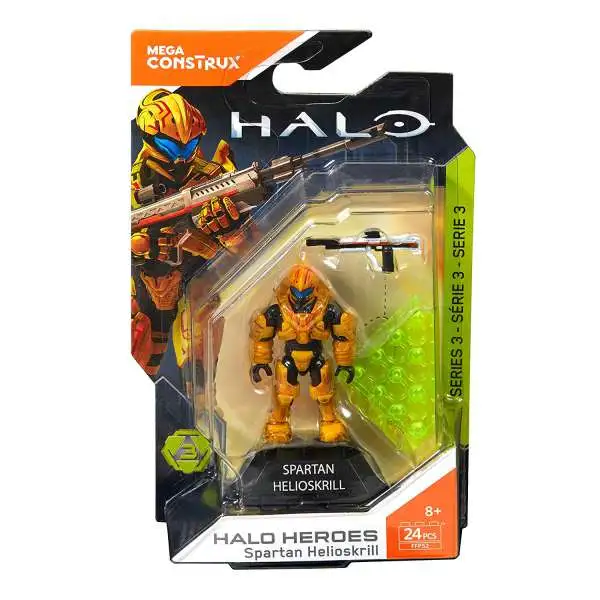 Halo Heroes Series 3 Spartan Helioskrill Mini Figure