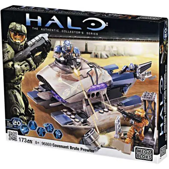 Mega Bloks Halo The Authentic Collector's Series Covenant Brute Prowler Set #96869 [Damaged Package]