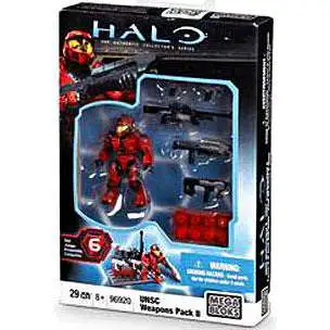 Mega Bloks Halo The Authentic Collector's Series UNSC Weapons Pack II Exclusive Set #96920