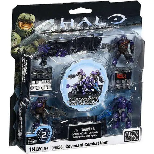 Mega Bloks Halo The Authentic Collector's Series Covenant Combat Unit Set #96828 [Loose]