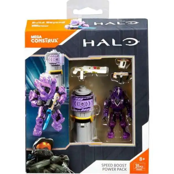 MAST HALO POWER パワーボックス 本体 Halo Speed Boost Power Pack Set Includes Spartan Mega Construx