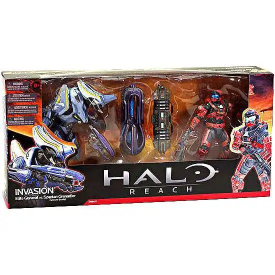 McFarlane Toys Halo Reach Series 6 Invasion Action Figure Set