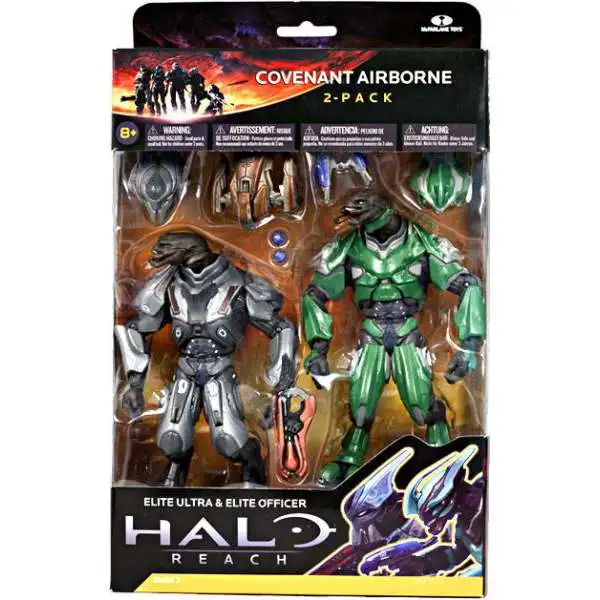 McFarlane Toys Halo Reach Series 3 Covenant Airborne Action Figure 2-Pack