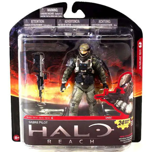 McFarlane Toys Halo Reach Series 6 Sabre Pilot Action Figure