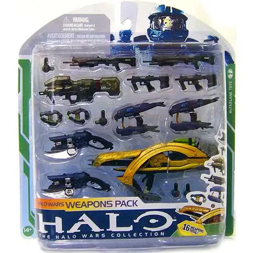 McFarlane Toys Halo 3 Series 5 Halo Wars Weapons Pack Action Figure Set