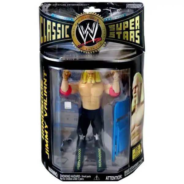 WWE Wrestling Classic Superstars Series 12 Handsome Jimmy Valiant Action Figure