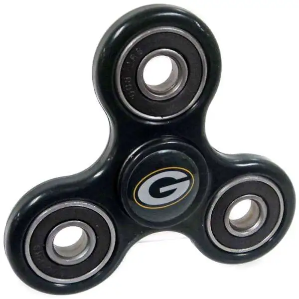 Hand Spinner NFL Three Way Team Spinners Green Bay Packers Spinner