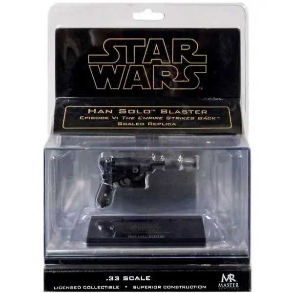 Star Wars The Empire Strikes Back Han Solo's Blaster Pistol .33 Prop Replica