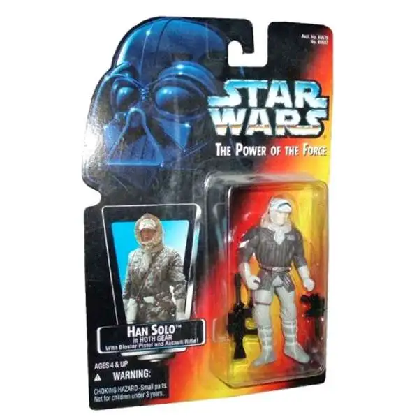Star Wars The Empire Strikes Back Power of the Force POTF2 Han Solo in Hoth Gear Action Figure