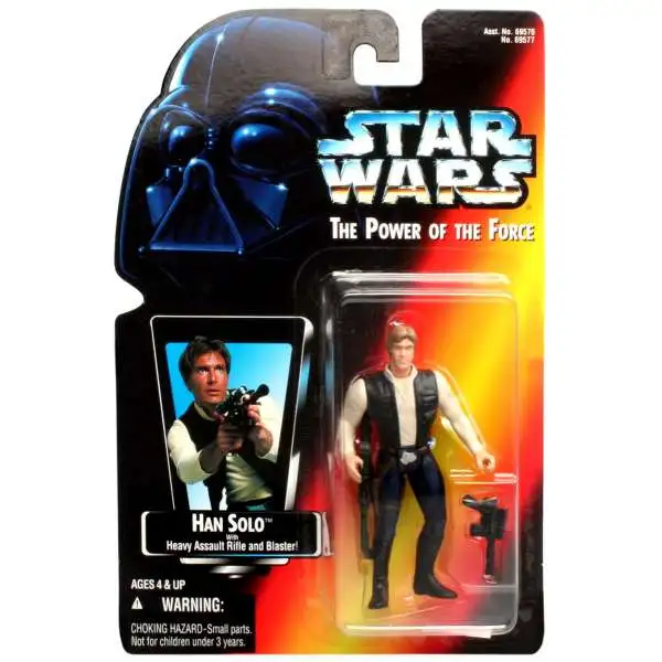 Star Wars A New Hope Power of the Force POTF2 Han Solo Action Figure