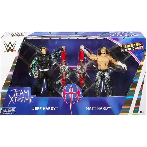 WWE Wrestling Adrenaline 27 Matt Jeff Hardy Action Figure 2