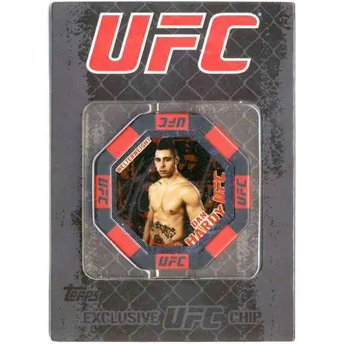 UFC Topps Main Event Dan Hardy Exclusive Poker Chip #12