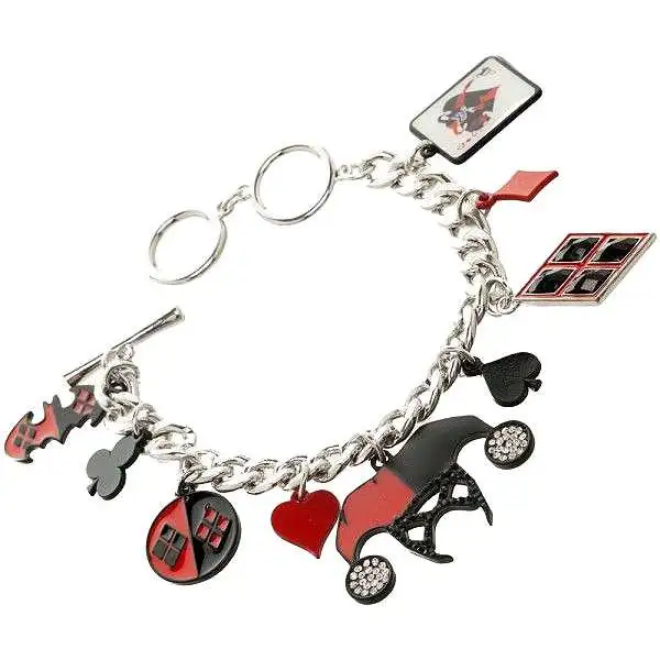 DC Suicide Squad Harley Quinn Charm Bracelet Apparel