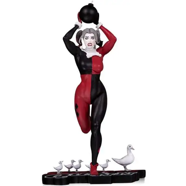 Batman Harley Quinn Red, White & Black Harley Quinn 7-Inch Statue [Frank Cho]