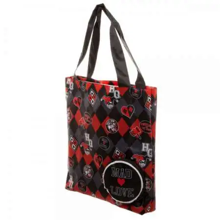 DC Batman Harley Quinn Packable Tote Apparel