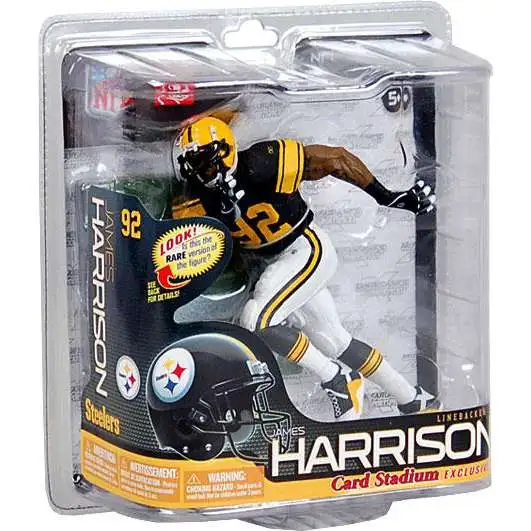 McFarlane Toys NFL Pittsburgh Steelers Sports Picks Football Series 26 James Harrison Exclusive Action Figure [Retro Throwback]