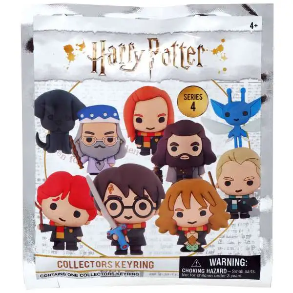 3D Figural Keyring Harry Potter Series 4 Mystery Pack [1 RANDOM Figure]