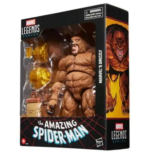 Spider-Man Marvel Legends Grizzly Action Figure
