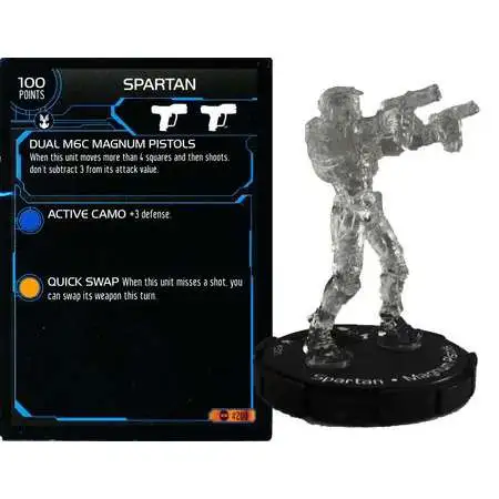 Halo 3 ActionClix Promo Spartan Magnum Pistols #200 [Clear]