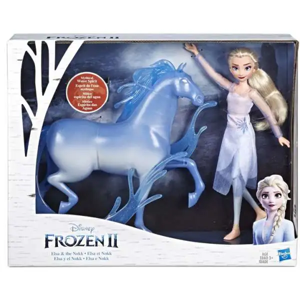 Disney Frozen 2 Elsa with Long Blonde Hair and Blue Outfit 11 Doll