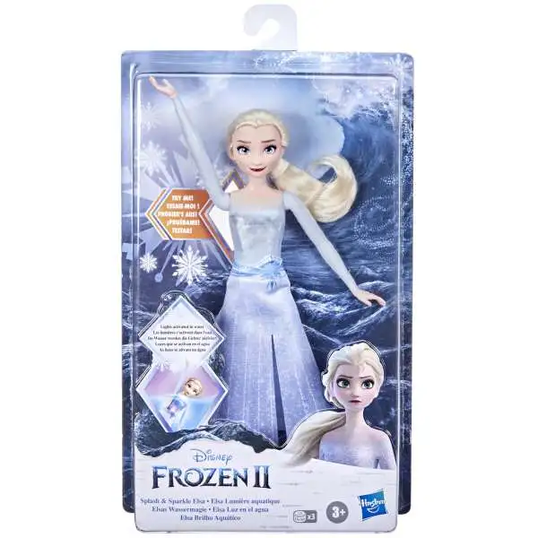 Disney Frozen 2 Splash & Sparkle Elsa Doll (Pre-Order ships July)