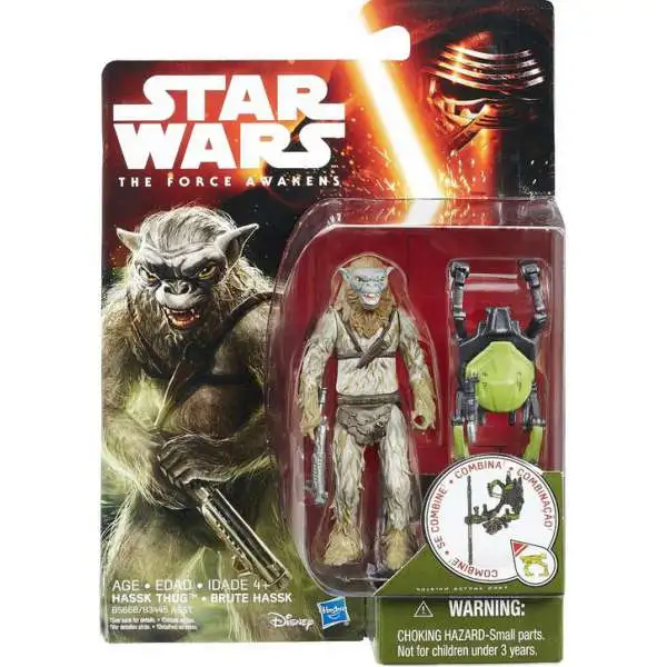 Star Wars The Force Awakens Jungle & Space Hassk Thug Action Figure