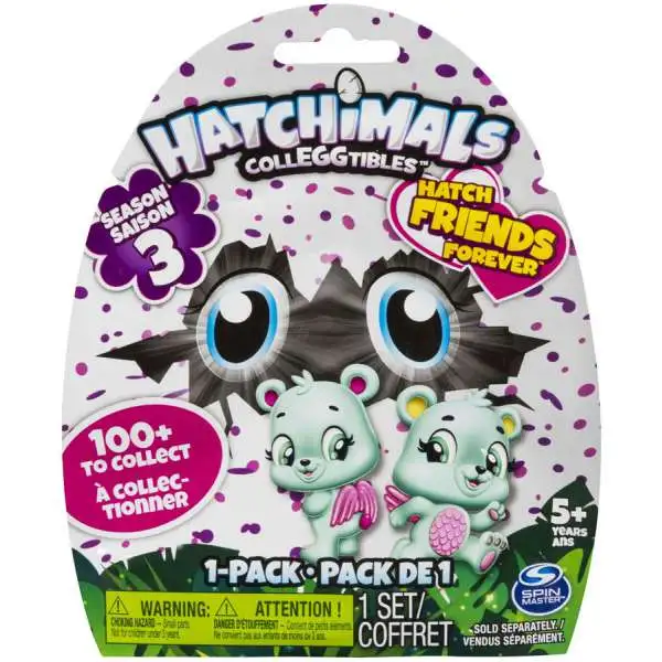 Hatchimals CollEGGtibles Season 3 Hatch Friends Forever Mystery 1-Pack