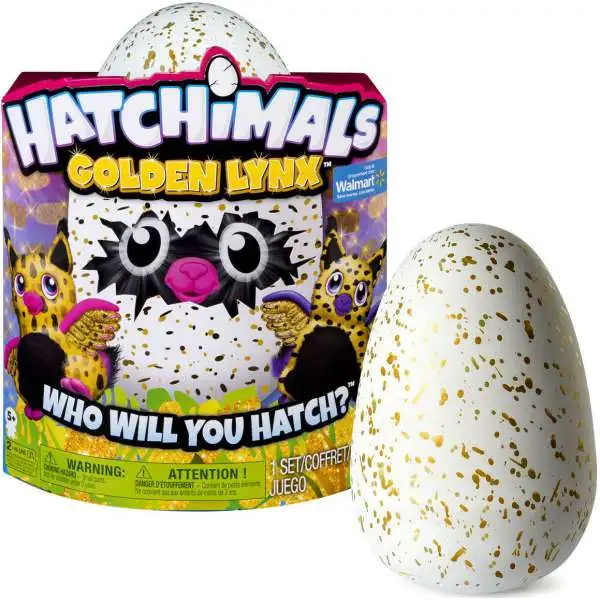 Hatchimals Golden Lynx Exclusive Magical Creature