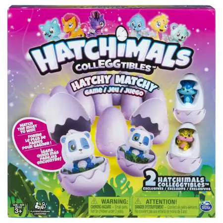 Hatchimals CollEGGtibles Hatchy Matchy Exclusive Game [2 Exclusive CollEGGtibles!]