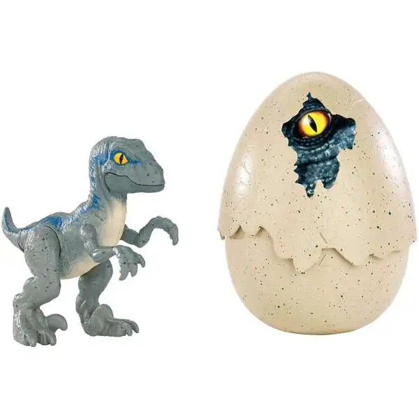 Jurassic World Fallen Kingdom Hatch 'N Play Dino Baby Blue Action Figure