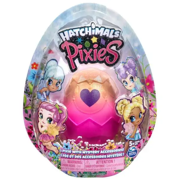 Hatchimals Pixies Season 6 Royal Snow Ball Mystery Pack [Version 1, RANDOM Color Egg!]