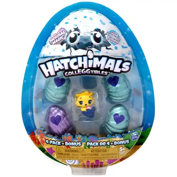 Hatchimals CollEGGtibles Season 5 Mermal Magic Mystery 4-Pack