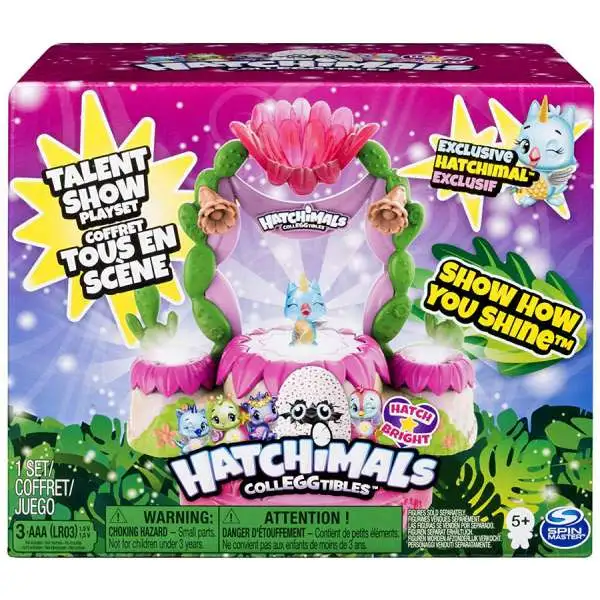 Hatchimals CollEGGtibles Hatch Bright Talent Show Playset