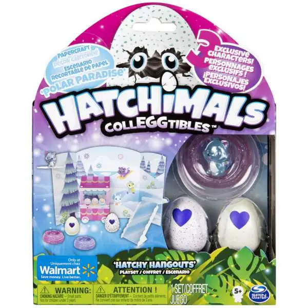 for Ages 5 and Up Hatchimals CollEGGtibles — Glittering Garden Hatchy Home Light-up Nest with Exclusive Season 4 CollEGGtibles 