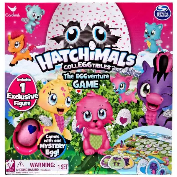 Hatchimals CollEGGtibles The Eggventure Board Game [1 Exclusive Figure]
