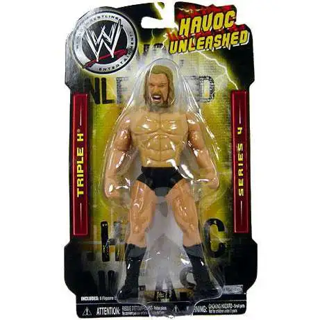 WWE Wrestling Havoc Unleashed Series 4 Triple H Action Figure