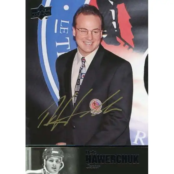 NHL 2018-19 Ultimate Collection Hockey Dale Hawerchuk Autographed Single Card LHOF-DH