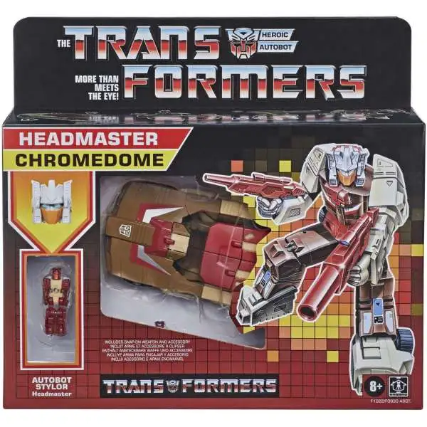 Transformers Generations Headmaster Chromedome Deluxe Action Figure [G1 Inspired]